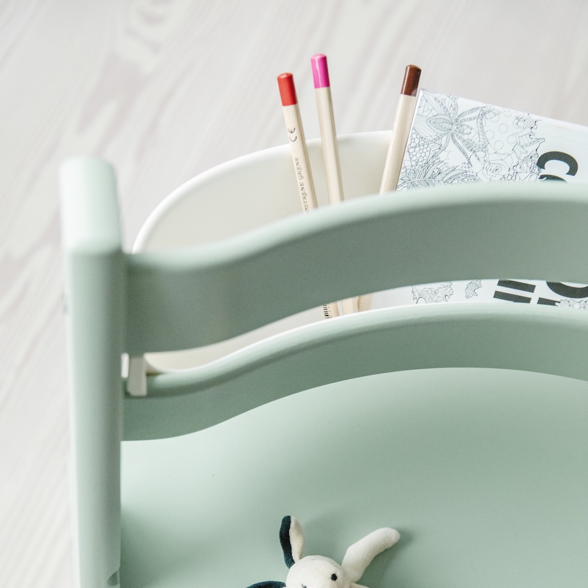 Cesto almacenamiento TRIPP TRAPP Stokke blanco