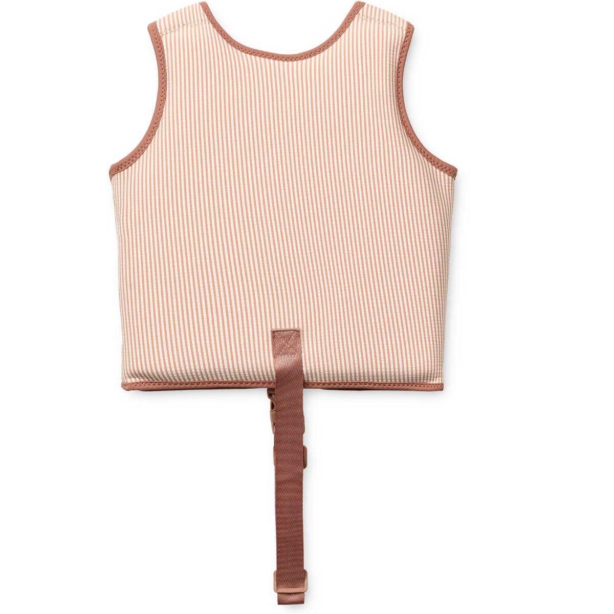 Chaleco natación 11-15kg DOVE Liewood stripe pale tuscany-creme de la creme