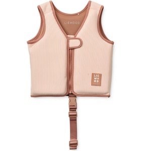 Chaleco natación 11-15kg DOVE Liewood stripe pale tuscany-creme de la creme