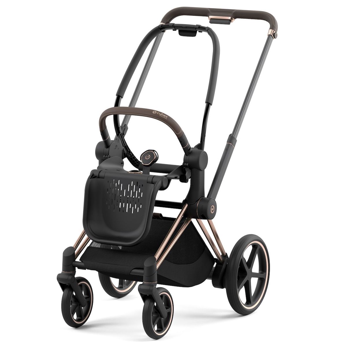 Chasis carrito eléctrico e-PRIAM Nueva Generación Cybex rosegold