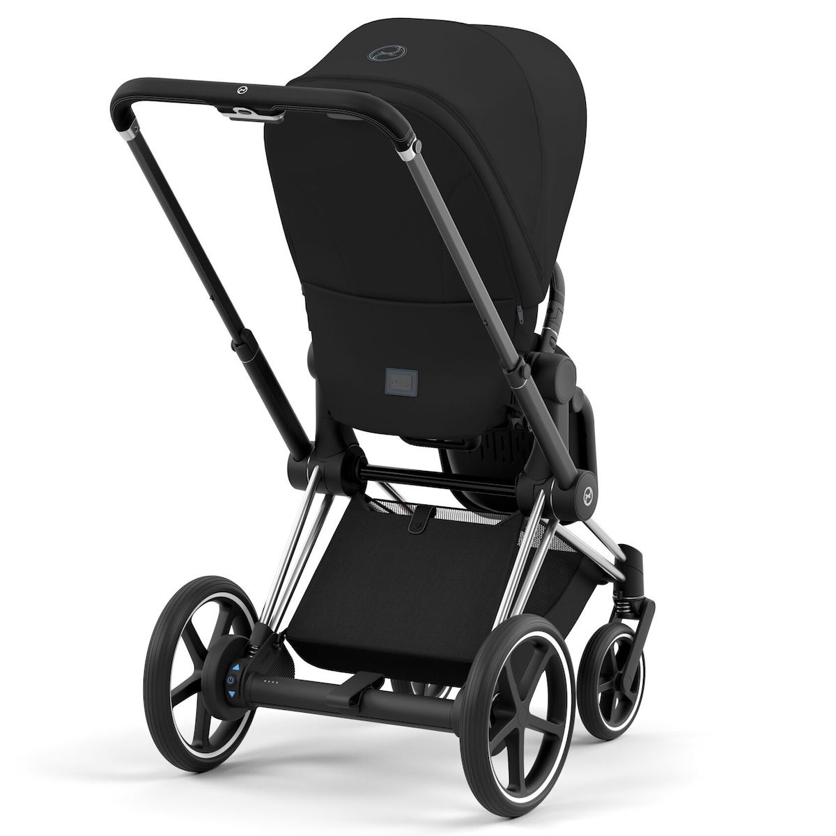 Chasis carrito eléctrico ePRIAM Nueva Generación Cybex chrome-black