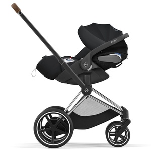 Chasis carrito eléctrico ePRIAM Nueva Generación Cybex chrome-brown
