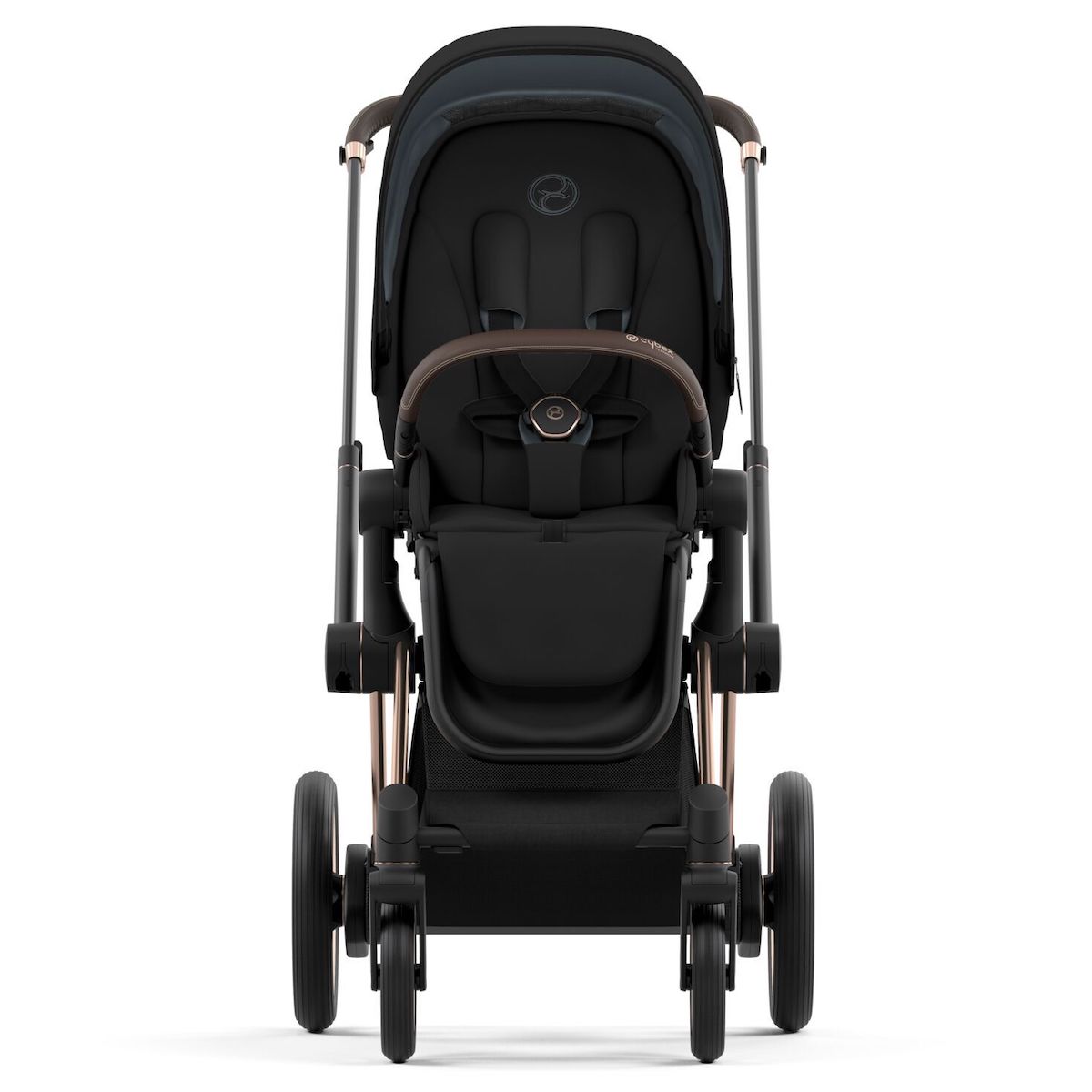 Chasis carrito eléctrico ePRIAM Nueva Generación Cybex rosegold