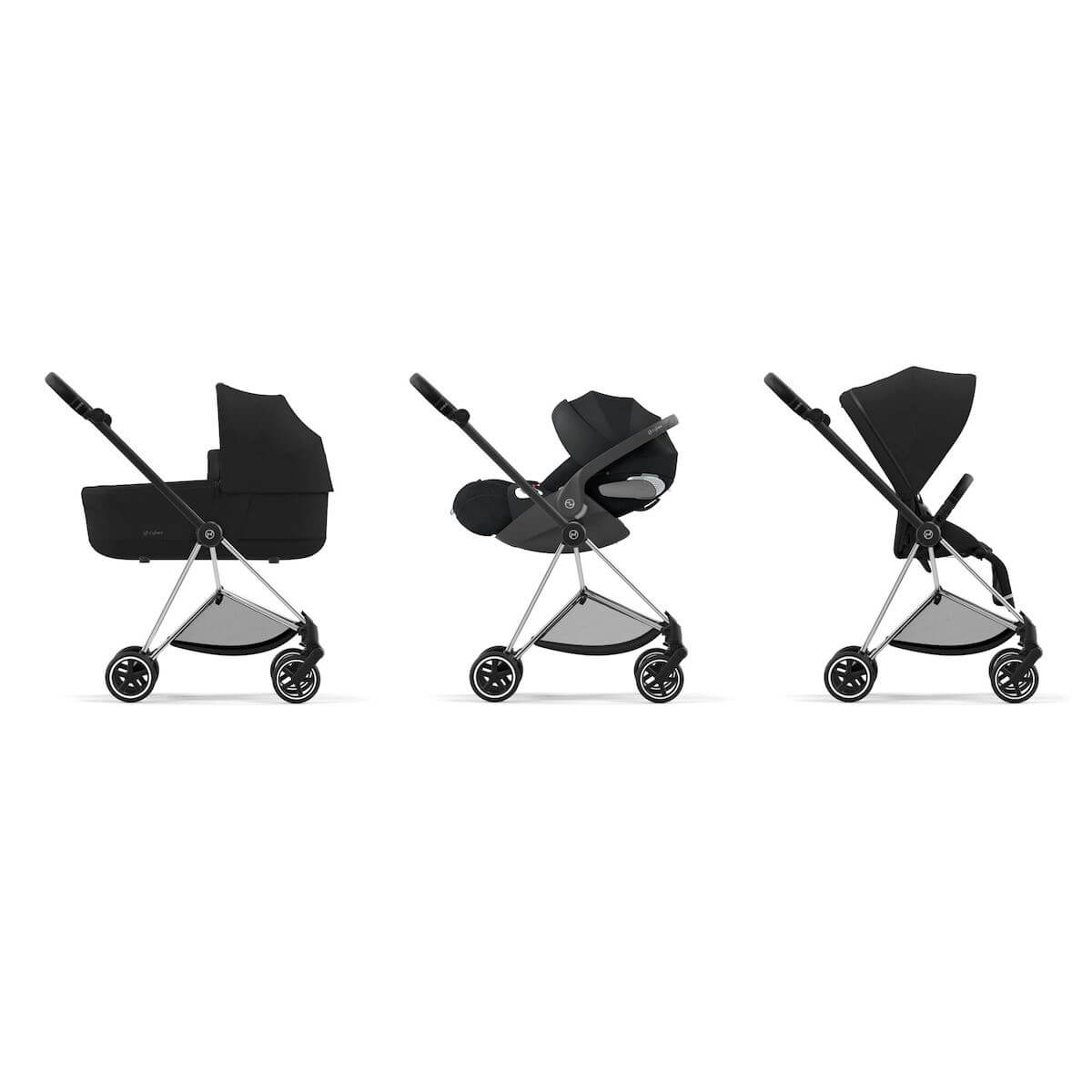Chasis carrito MIOS Nueva Generación Cybex chrome-black