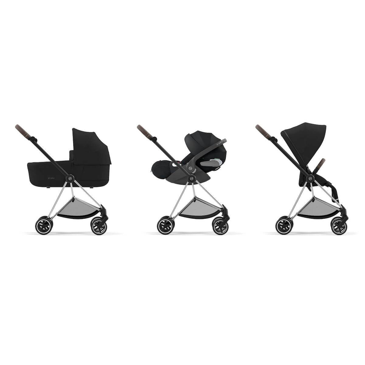 Chasis carrito MIOS Nueva Generación Cybex chrome-brown