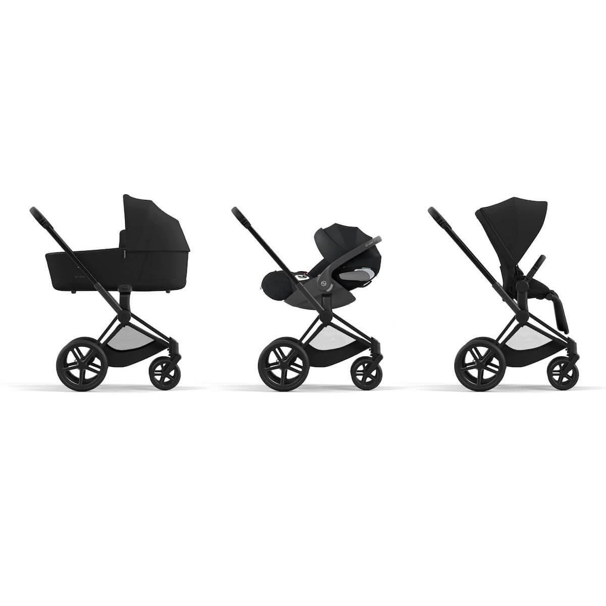 Chasis carrito PRIAM Nueva Generación Cybex matt black-black