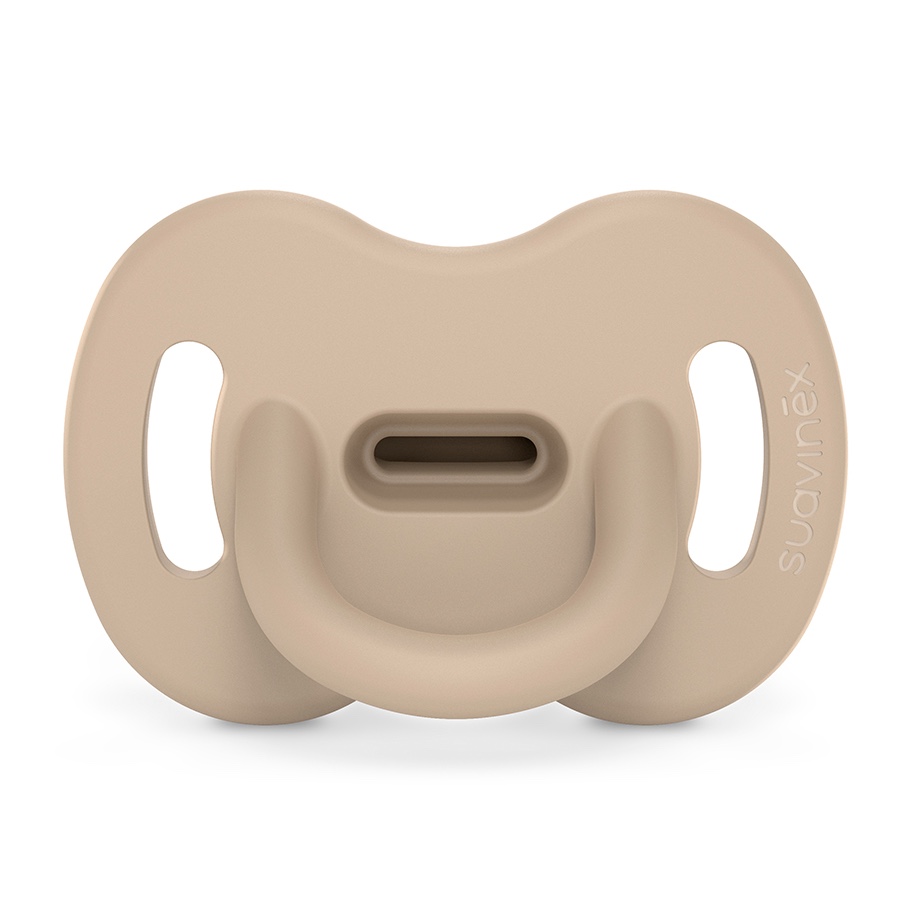 Chupete silicona 0-6m COLOUR ESSENCE Suavinex beige