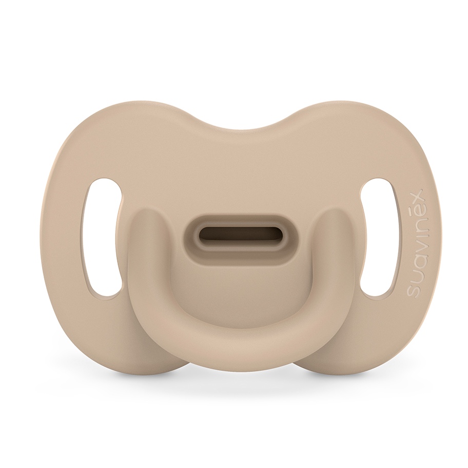 Chupete silicona 6-18m COLOUR ESSENCE Suavinex beige