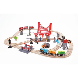 Circuito tren BUSY CITY RAIL Hape