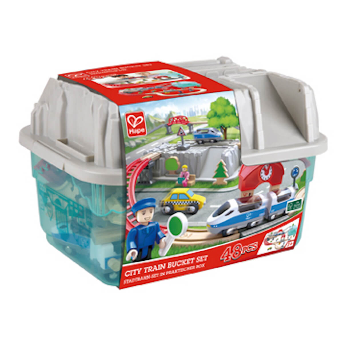 Circuito tren CITY TRAIN BUCKET Hape