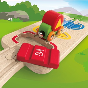 Circuito tren COLOR & SHAPE SORTING TRACK Hape