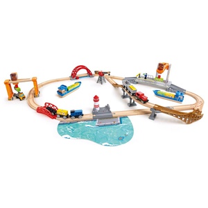 Circuito tren LIFT & LOAD HARBOUR Hape