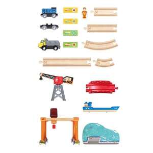 Circuito tren LIFT & LOAD HARBOUR Hape
