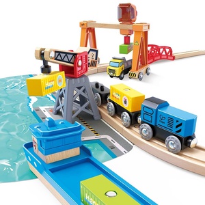 Circuito tren LIFT & LOAD HARBOUR Hape