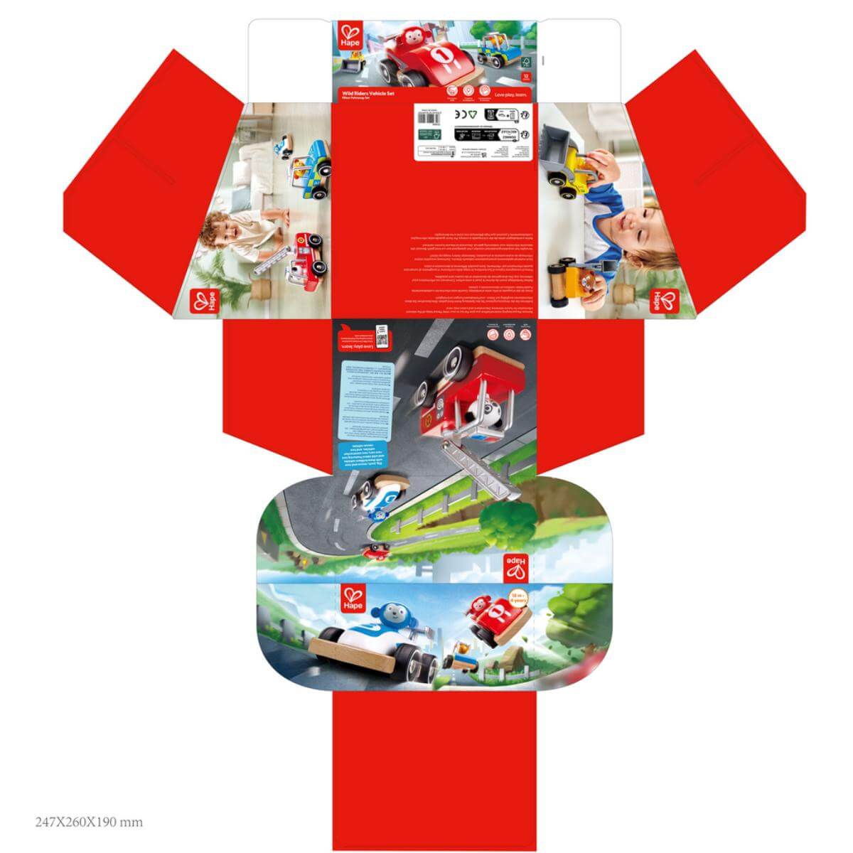 Coche 1ud WILD RIDER Hape