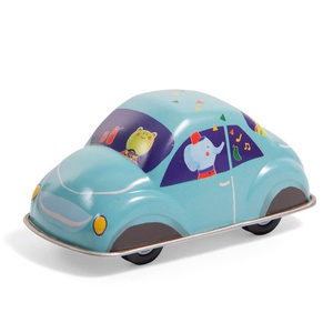 Coche fricción LES JOUETS MÉTAL Moulin Roty azul