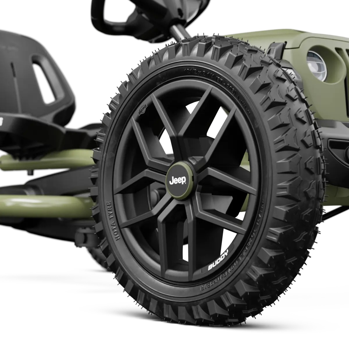 Coche pedales JEEP BUDDY Berg Wrangler