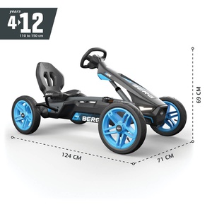Coche pedales Rally APX Berg Blue