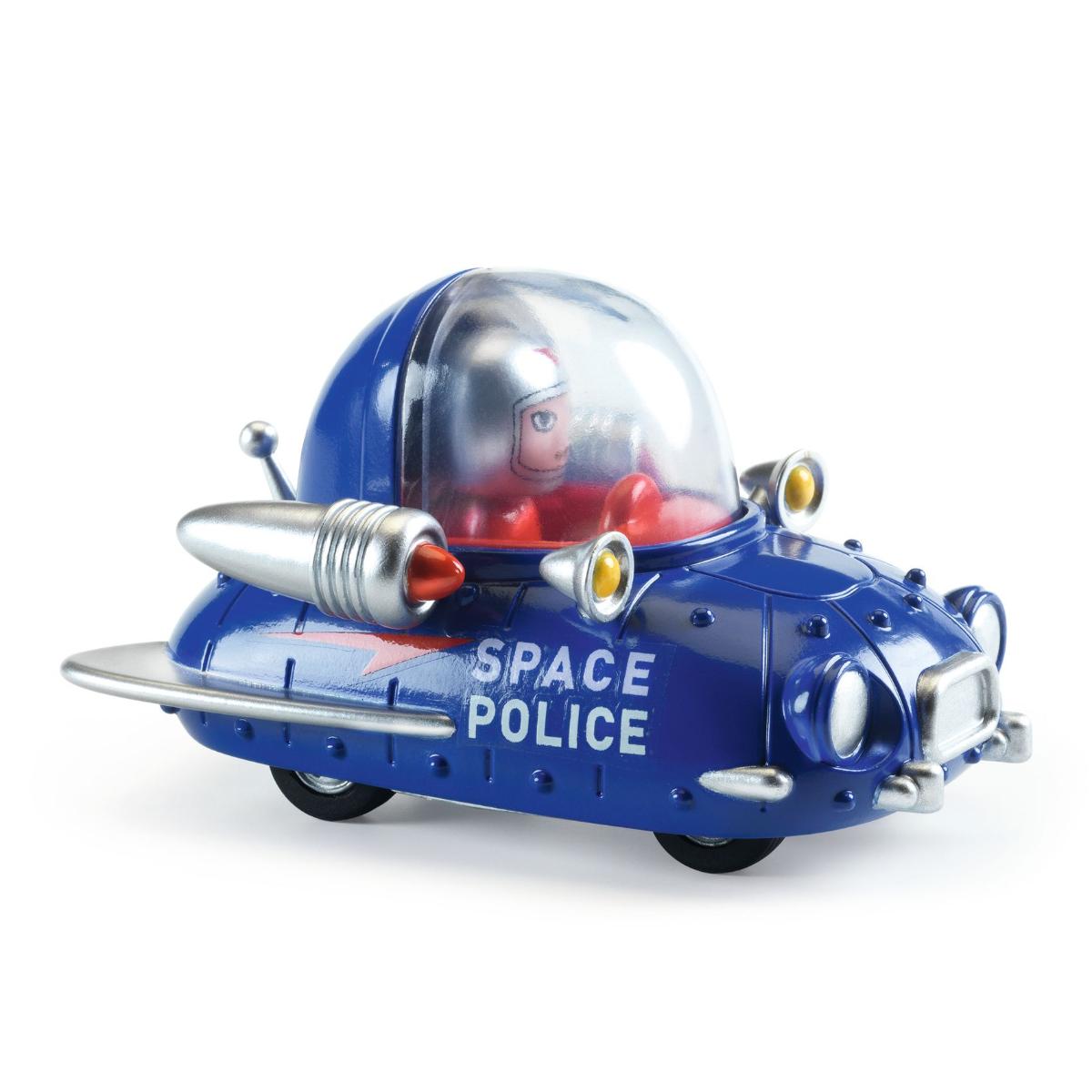 Coche Space Police CRAZY MOTORS Djeco