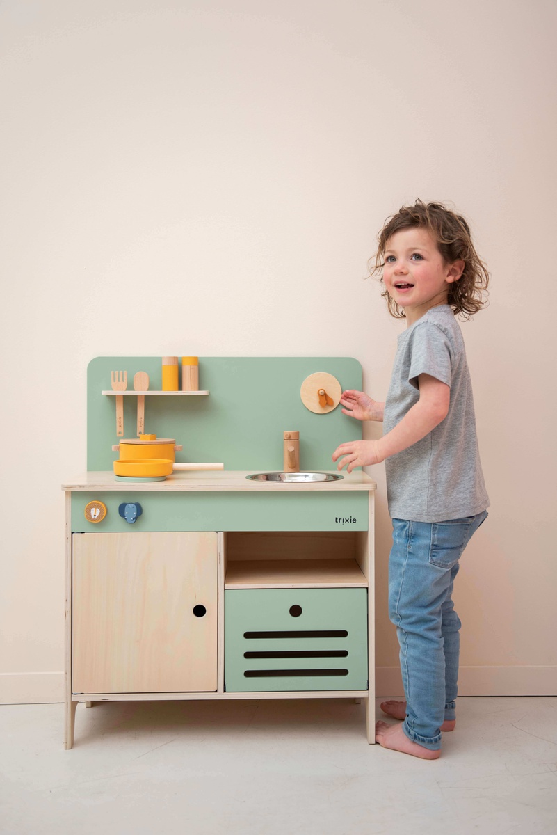 Cocina infantil madera ANIMALS Trixie