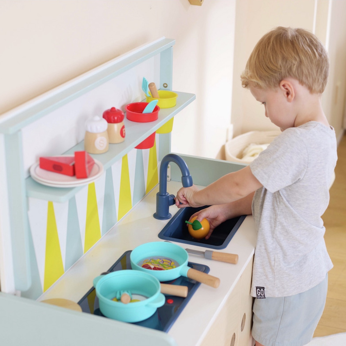 Cocina juguete 2 en 1 Hape