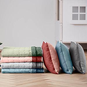 Cojín 40x40cm ROOM COLLECTION Flexa light-dark dusty grey
