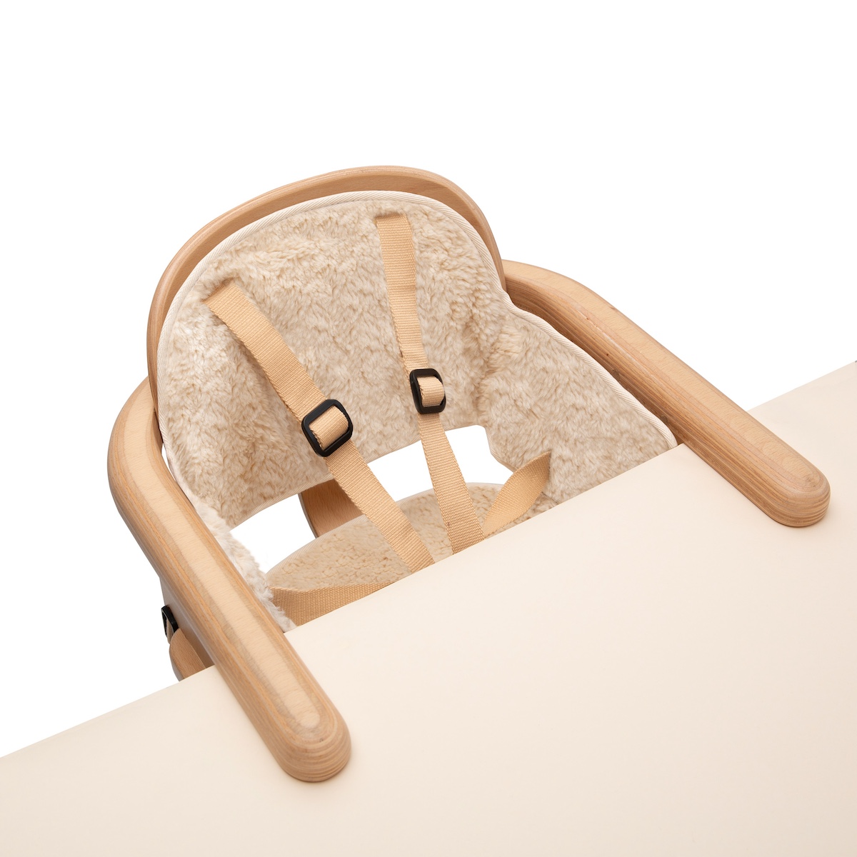 Cojín asiento mesa HIKO Charlie Crane Fur milk