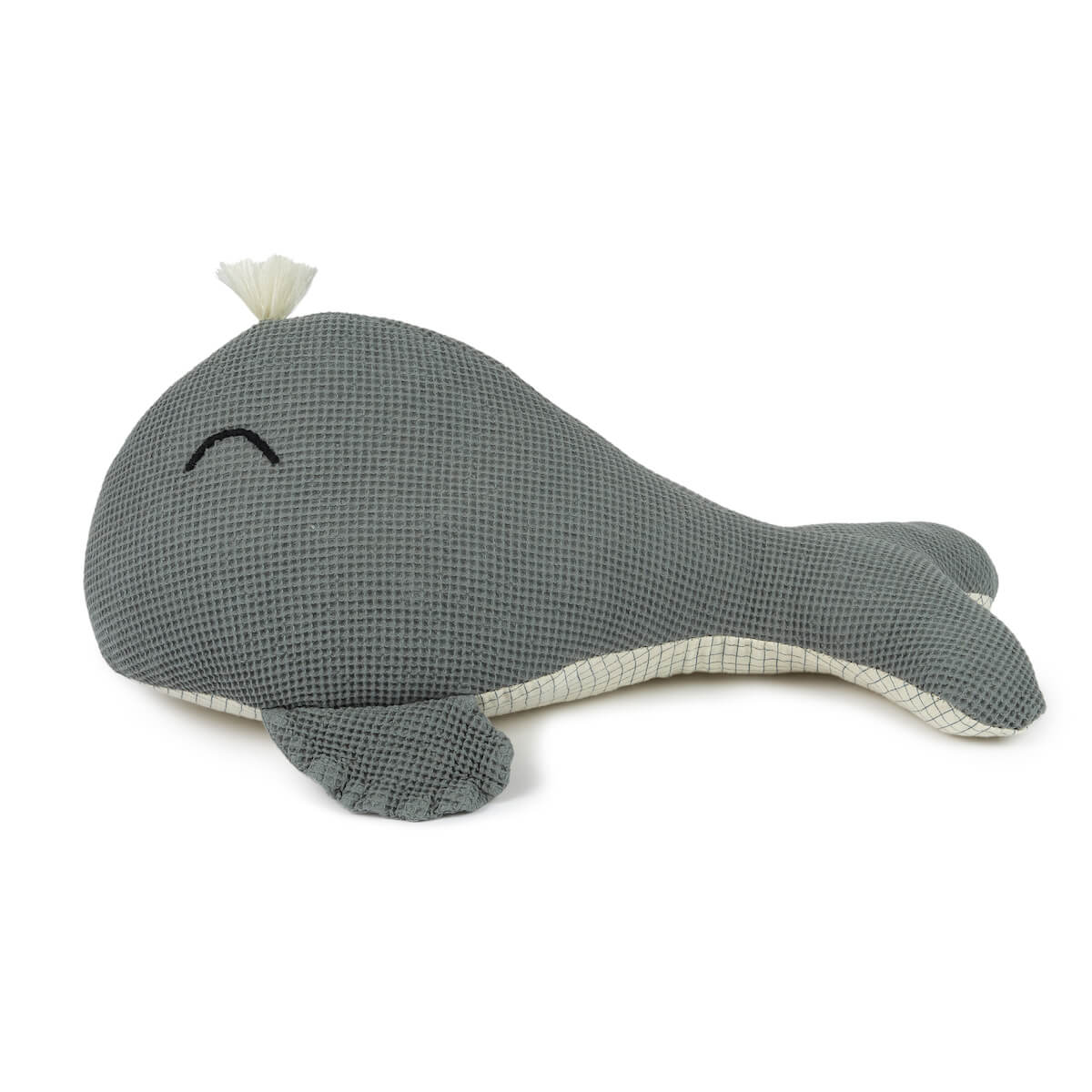 Cojín ballena 42x20cm WABI-SABI Nobodinoz