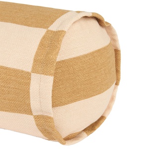 Cojín cilíndrico 50x18cm VIBES Nobodinoz mustard and sand tiles