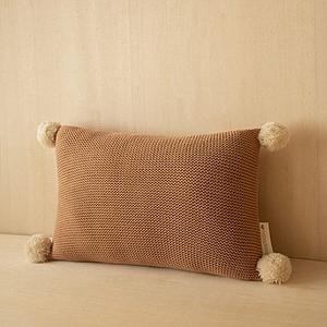 Cojín decorativo tricot 22x35cm SO NATURAL Nobodinoz biscuit