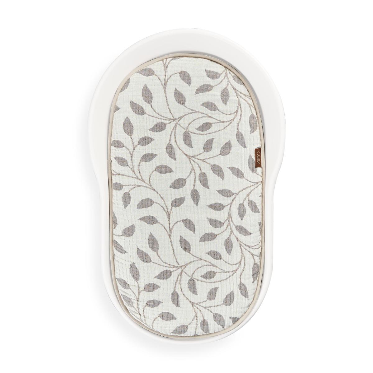 Cojín Mamee NATURAL Quax leaf