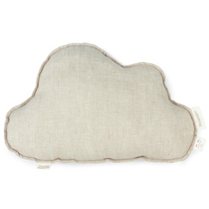 Cojín nube 24x38cm LIN FRANÇAIS Nobodinoz greige