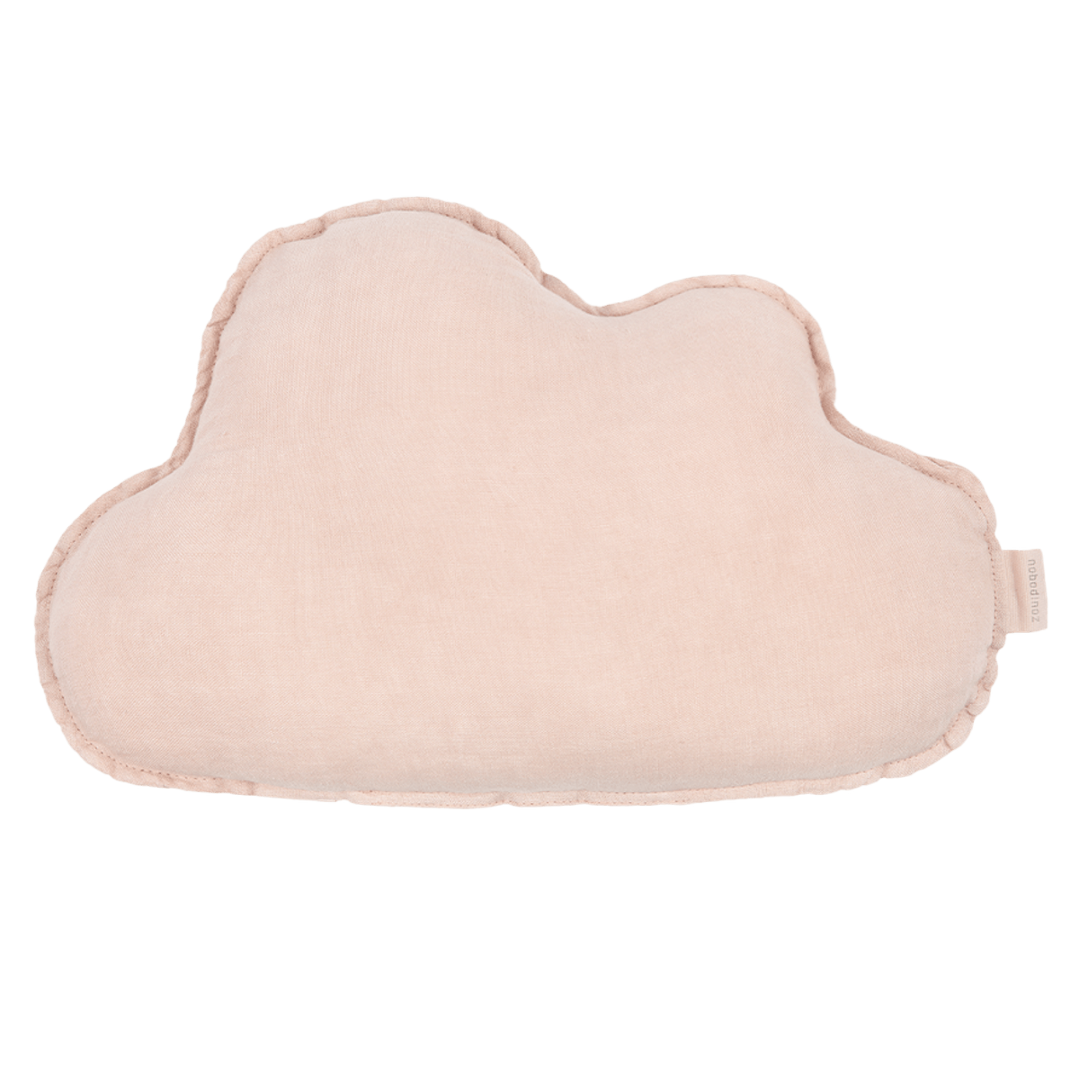 Cojín nube 38x24cm FRENCH LINEN Nobodinoz mauve pink