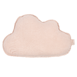 Cojín nube 38x24cm FRENCH LINEN Nobodinoz mauve pink