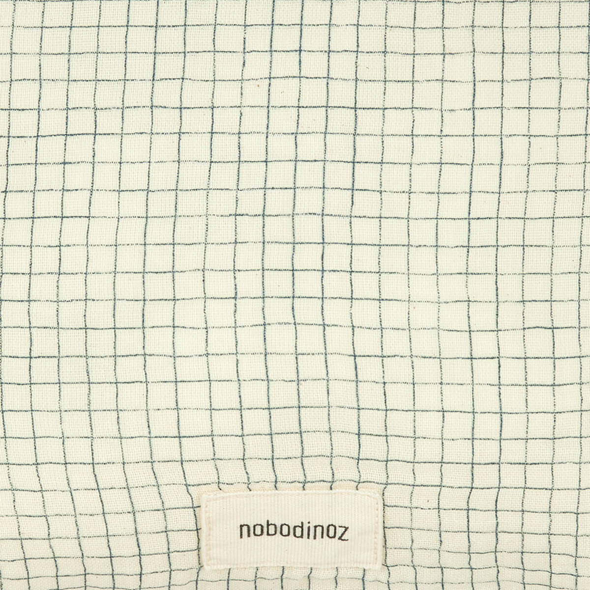 Cojín rectangular 35x23cm WABI-SABI Nobodinoz blue grid