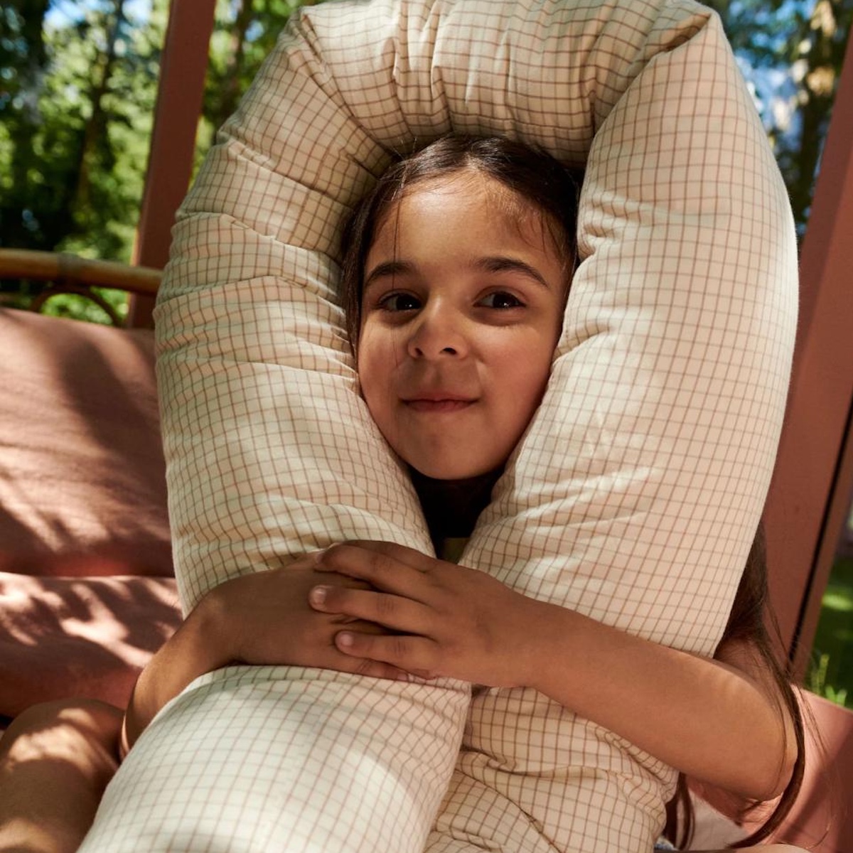 Cojín serpiente cama SKYE Dear April Mini Check
