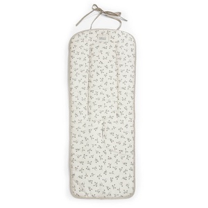 Colchoneta cochecito UNIVERSAL Babyshower canvas olive bloom