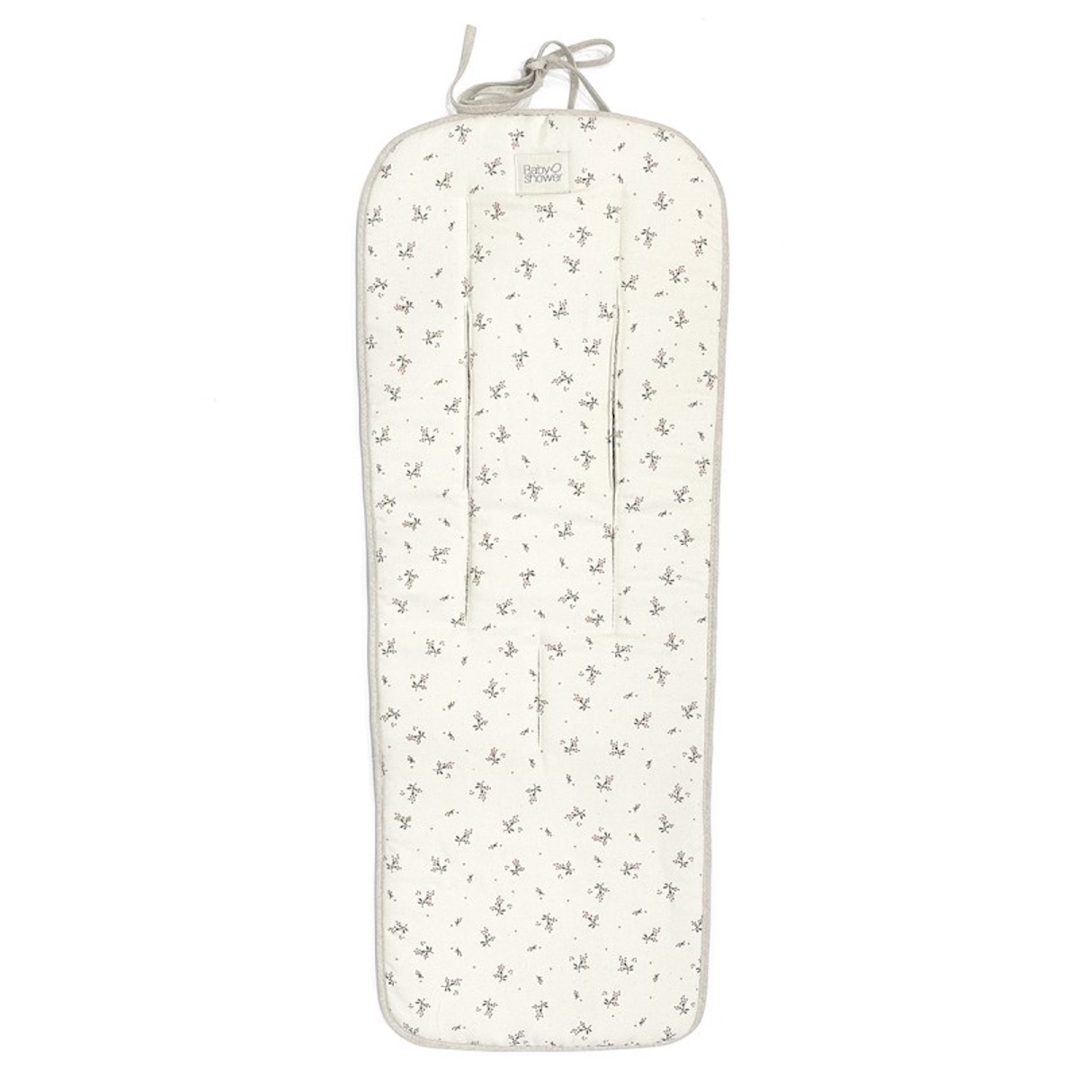 Colchoneta cochecito UNIVERSAL Babyshower canvas roseberry