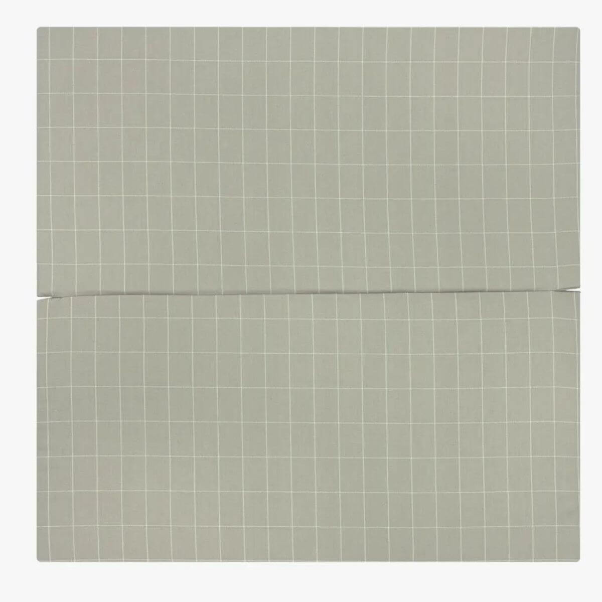 Colchoneta plegable PLAYGROUND Nobodinoz green grid