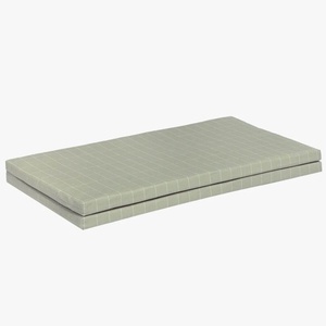 Colchoneta plegable PLAYGROUND Nobodinoz green grid