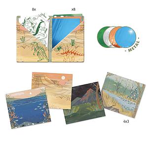 Collage Dinosaurios ARTISTIC PATCH Djeco