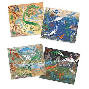 Collage Dinosaurios ARTISTIC PATCH Djeco