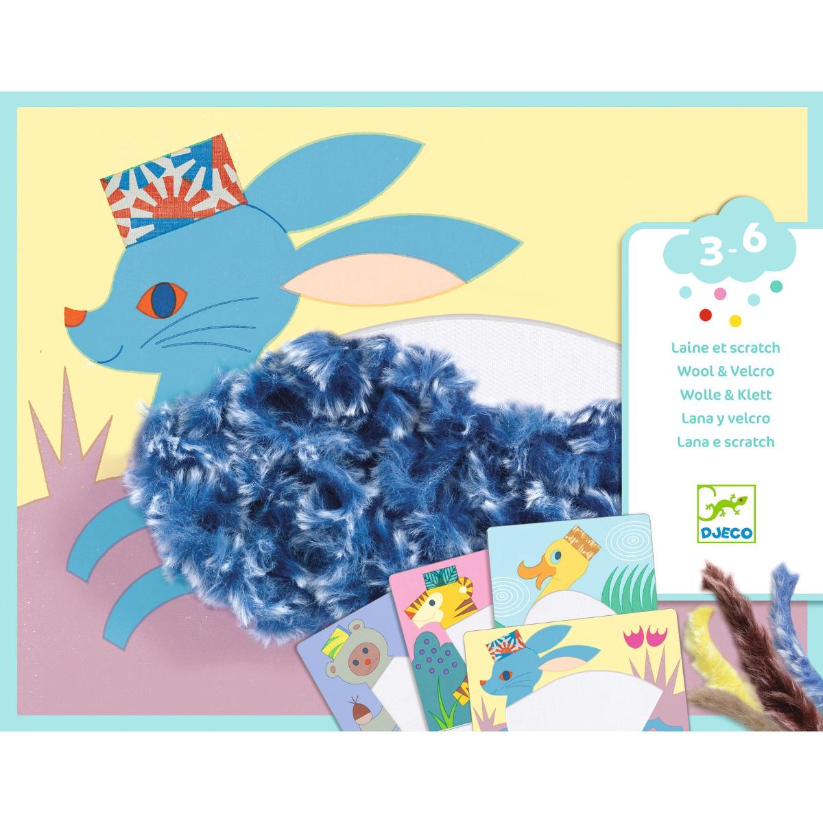 Collage Iana-velcro CON SOMBRERO Djeco