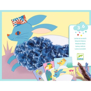 Collage Iana-velcro CON SOMBRERO Djeco