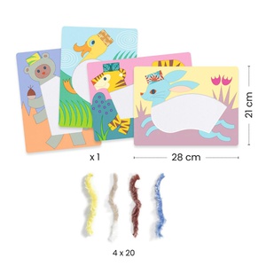 Collage Iana-velcro CON SOMBRERO Djeco