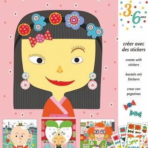 Collage pegatinas TODAS DIFERENTES Djeco