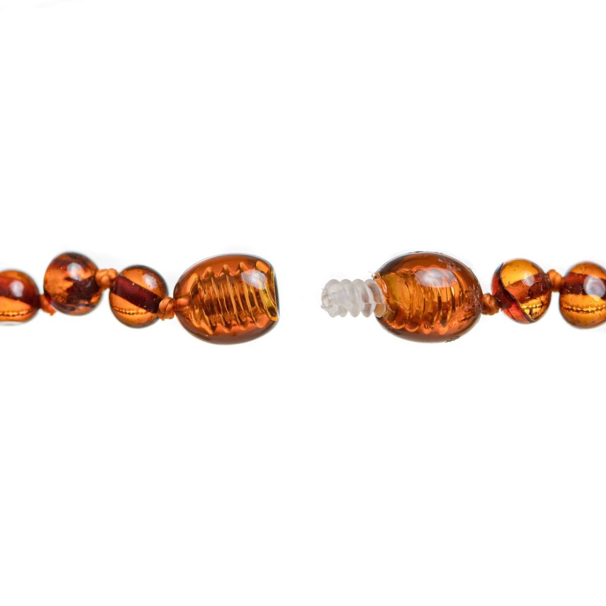 Collar ámbar NOOS Wooly Organic amber