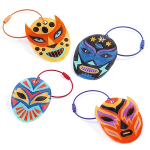 Colorear llaveros luchadores ARTISTIC PLASTIC Djeco