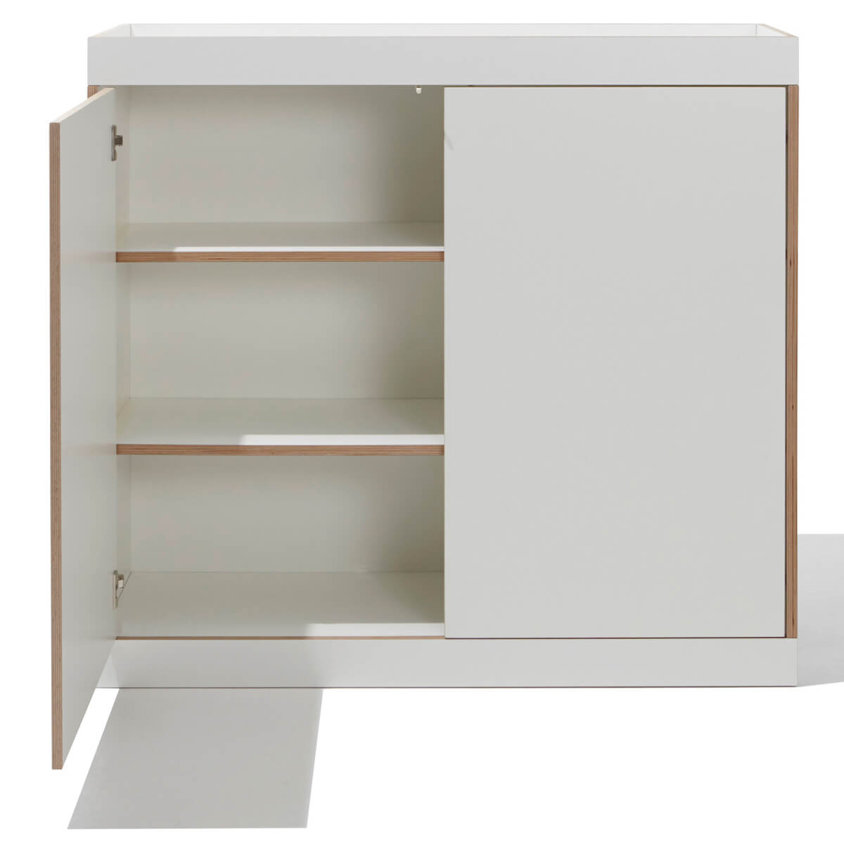 Cómoda 2 puertas FLAI Müller Small Living blanco