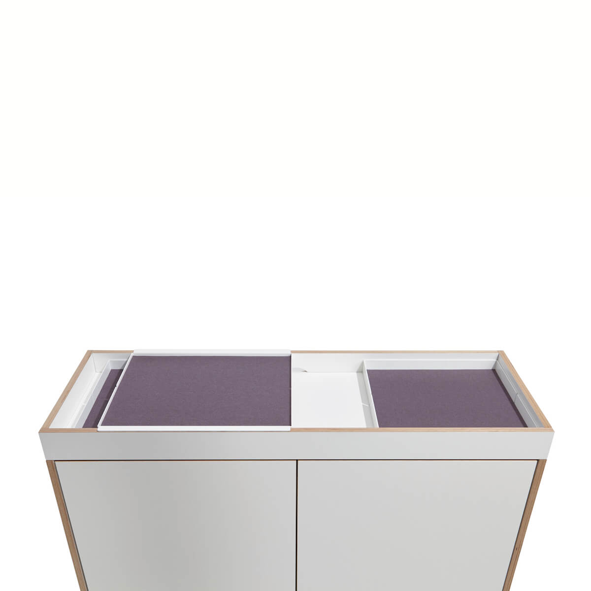 Cómoda 2 puertas FLAI Müller Small Living blanco